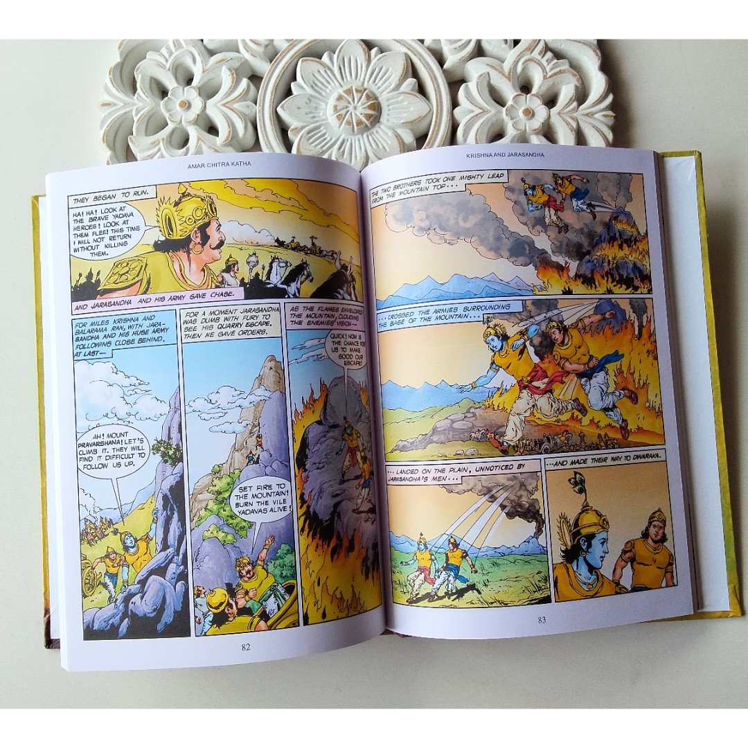 KRISHNA THE PROTECTOR OF DHARMA AMAR CHITRA KATHA COMIC - Imagen 2